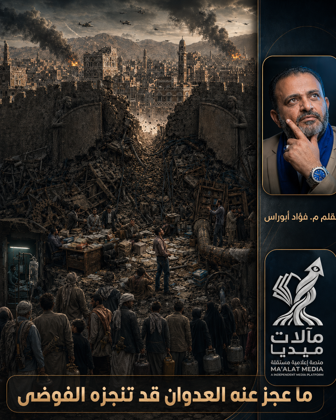 ما عجز عنه العدوان قد تنجزه الفوضى