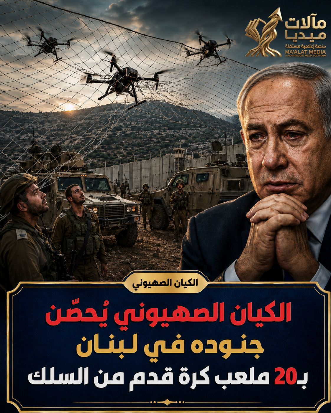 بين الليزر وشباك الصيد: كيف كشفت المسيّرات ثغرة عميقة في المنظومة الدفاعية للكيان الصهيوني؟