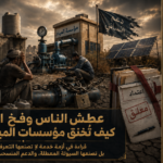 عطش الناس وفخ الإدارة: كيف تُخنق مؤسسات المياه ثم تُدان؟ chatgpt image may 23, 2026, 02 41 50 am
