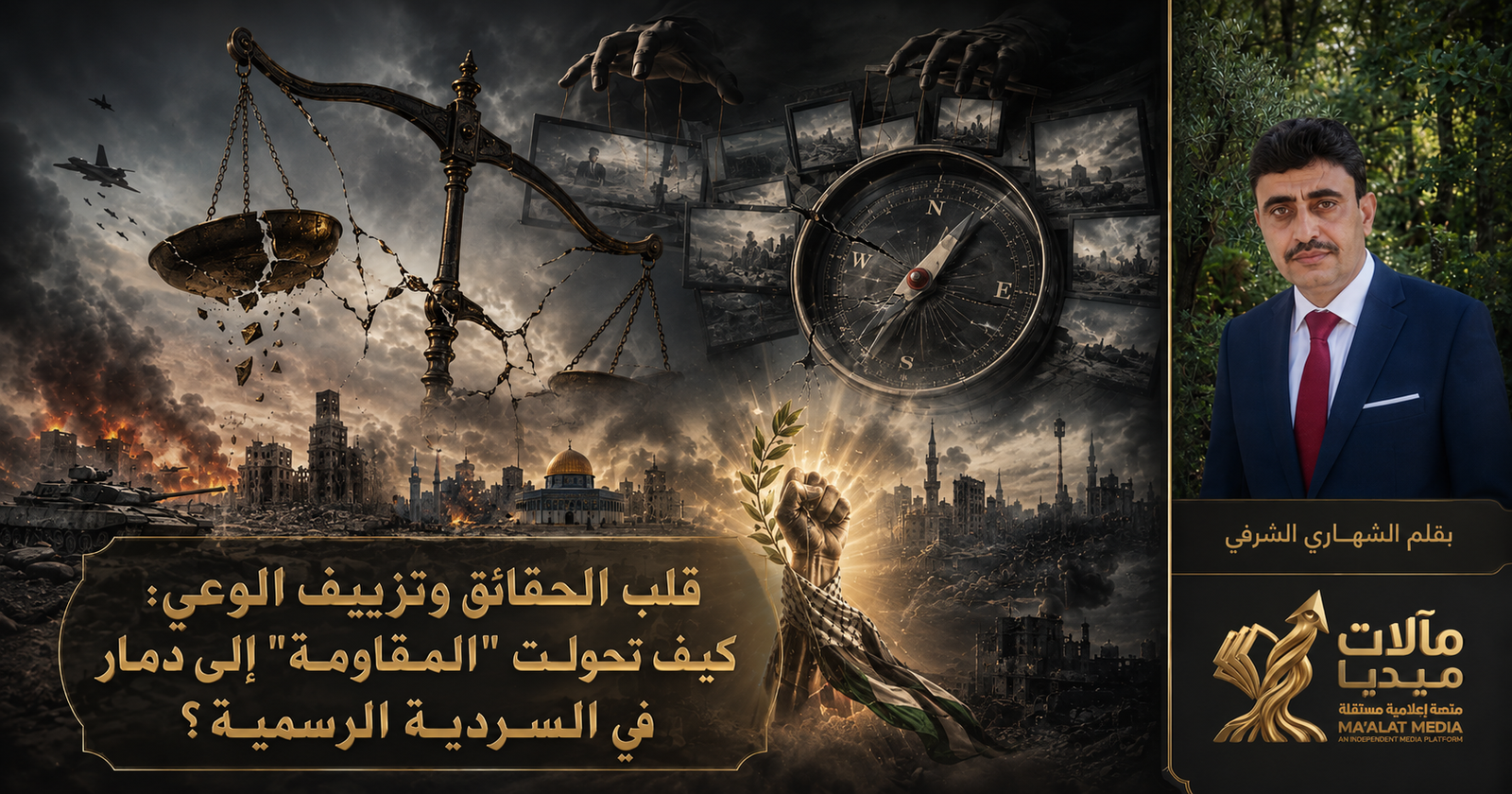 قلب الحقائق وتزييف الوعي: كيف تحولت “المقاومة” إلى دمار في السردية الرسمية؟