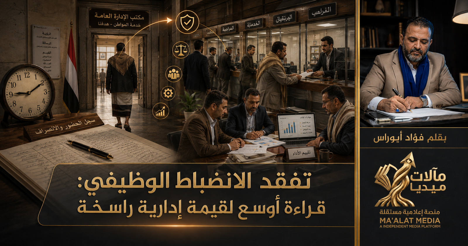 تفقد الانضباط الوظيفي: قراءة أوسع لقيمة إدارية راسخة